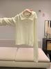 Twist Polo Lapel Button Wool Top Women's Early Autumn Slim-fit Inner Sweater Bottoming Sweater Knitted Sweater