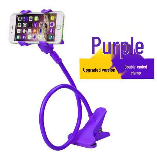 

Universal Bedside Phone Holder: Clip-on Stand for TV Viewing