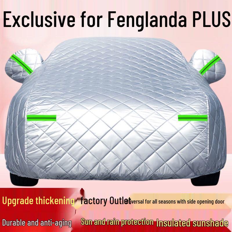 

Toyota RAV4 PLUS Car Cover – Anti-Hail, Sun & Rain Protection, Thickened Full Cover with Heat Insulation Fenglanda PLUS