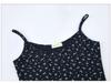 Summer 2025 Women's Printed Camisole Vest - 260g Combed Cotton, Sexy and Stylish Top