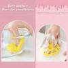 5Pcs Kitchen Sponge Brush Set, 4 Donut Shaped Dishwashing Sponges with 1 Suction Cup, Multi-Functional Scrubber for Pots
