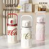 GEME Coca-Cola Stainless Steel Straw Thermos Bottle