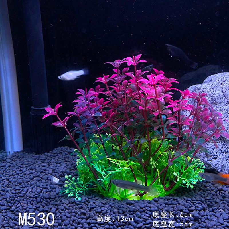 

Симуляція акваріума з водяною травою Прикраса для акваріума Пластикова підроблена прикраса з водної трави