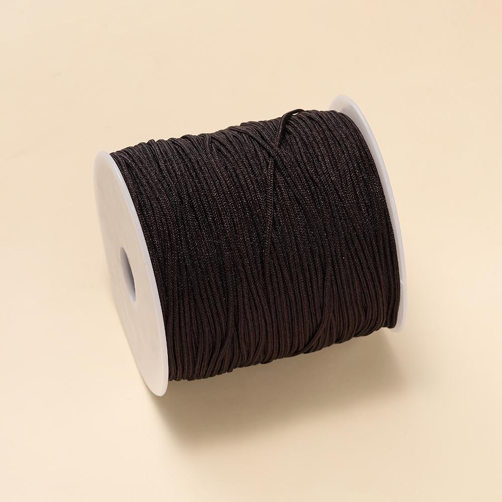 270m 1mm Colored Nylon Beading Cord Non-Stretch Jade Thread for DIY Jewelry Craft Bracelets Necklaces Accessories