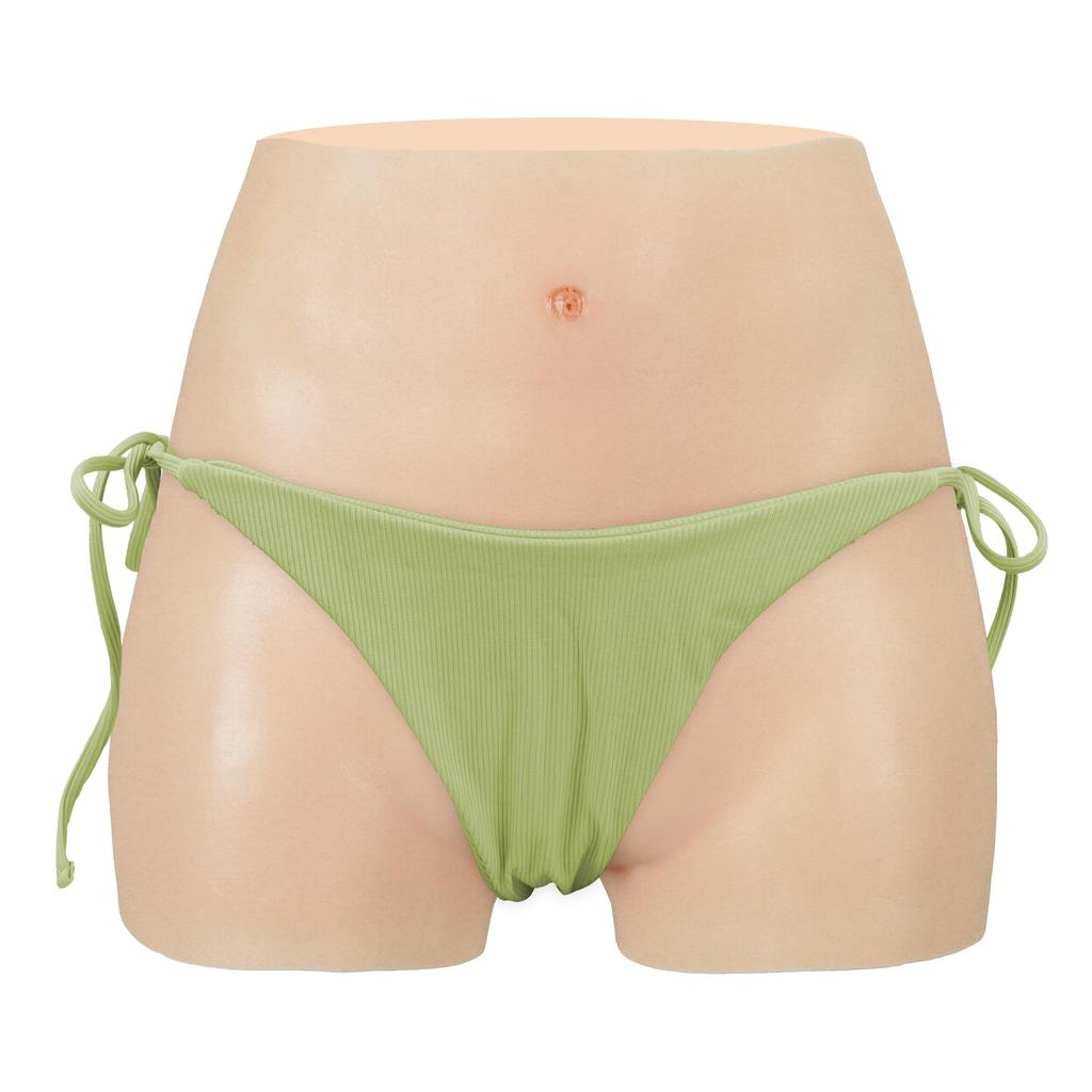 Silicone with Become a Easy to Put On and Take Thin Lee Asian Yellow [CYOMI] Pants, Cross-dressing Pants, Shorts, Catheter, Woman, Cosplay, Costume,
