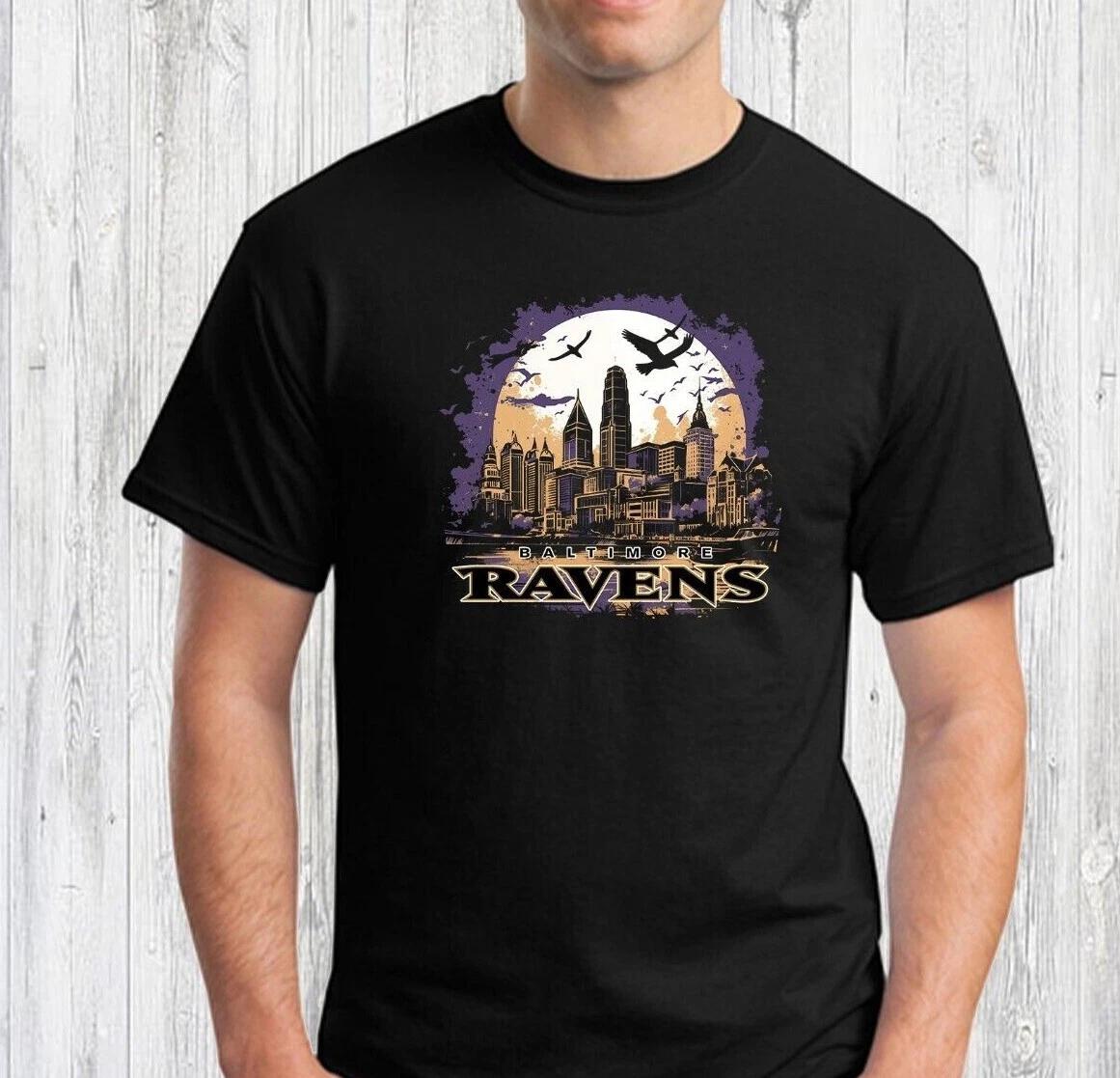 Baltimore Ravens - Baltimore Skyline - City of Ravens - Super Fast Shipping S
