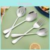 Stainless Steel Serving Spoon With Long Handle For Restaurant And Home Use