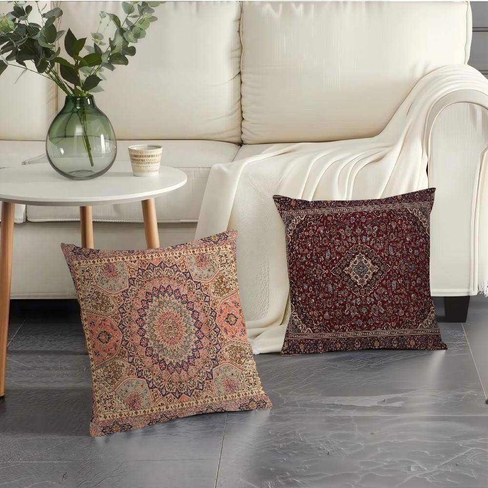 Traditional Patterned Cushion Cover 30x50 Polyester Sofa Cushions Decorative Throw Pillows Home Decoration Pillowcover