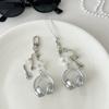 Glitter Earphone-shaped Cute Star Guitar Microphone Pendant Phone Chain Lanyard Girly Backpack Charms Bag Hanging Gifts Bag Charm