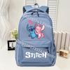 Disney Stitch Large Capacity Backpack Kids Boys Girls School Supplies Storage Bag Anime Fashion Student Bookbag