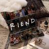 Friends Tv Show Cushion Cover Polyester Sofa Cushions Decorative Throw Pillows Home Decoration Pillowcover