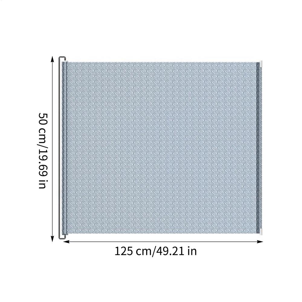 Retractable Gate Indoor No-Drill Pets Mesh Door Doorways Mesh Gate for Indoor Home Staircase Hallway Terrace Porch Kitten Puppy