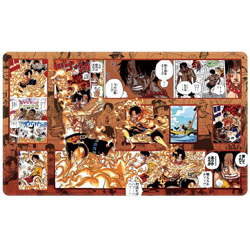 Anime One Piece OPCG GAME Accessory Comic Series Card PlayMat Perona Yamato Luffy Reiju Collection Gifts Toys