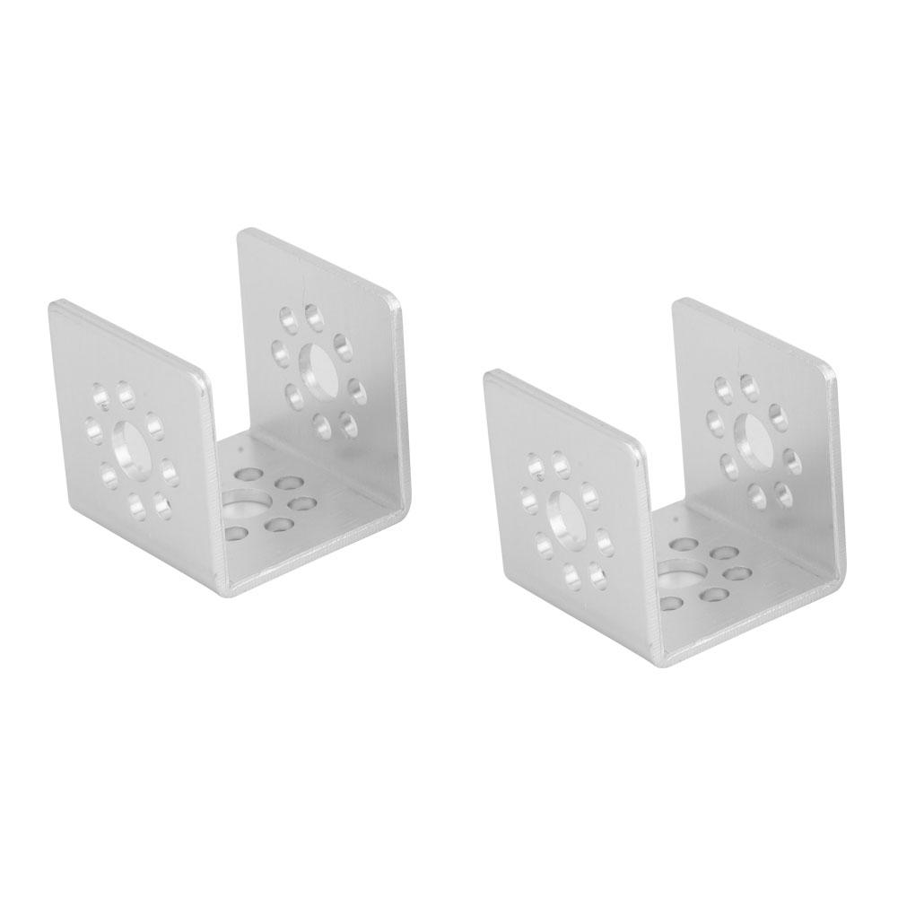 2Pcs Single Hole U Channel 32mm Aluminum Robot Accessories Fit for Tetrixrobotics
