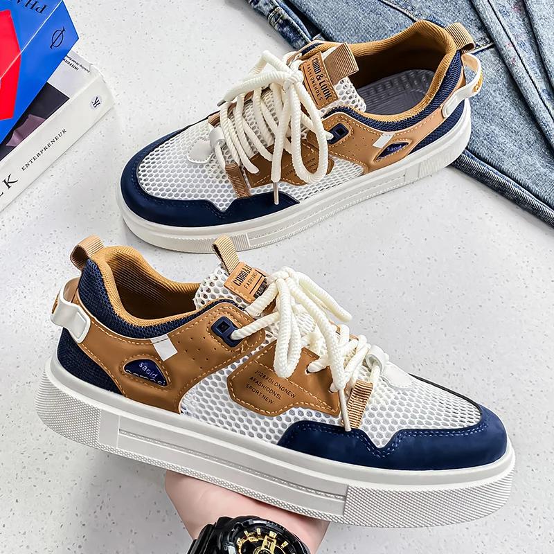 

Fashion New Summer Men Shoes Vulcanize Shoes Breathable Men Sneakers Mesh Casual Shoes Man Trainers Tenis Masculino zapatillas hombre 39