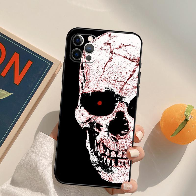Pirate Skull Funda Case For iPhone 15 14 16 Pro Max 11 12 13 Pro Max Mini XR 16e 16 15 Plus Phone Cover
