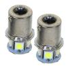 GRADENEVE 2pcs Motorcycle Turn Signal Signal LED Bulb Motorcycle Bulb LED Turn Signal