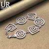925 Sterling Silver Wave Bracelet Fashionable Wedding Jewelry