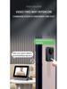 4.3-Inch Smart Wireless Video Doorbell with Two-Way Talk and Peephole Camera