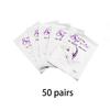 50/100 PCS Patches for Eyelash Extension Under Eye Pads Eyelash Patches Free Sticker False Eyelashe Custom Logo Make Up Tools