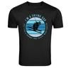Skiing Dad Cool Winter Sports Graphic T-Shirt