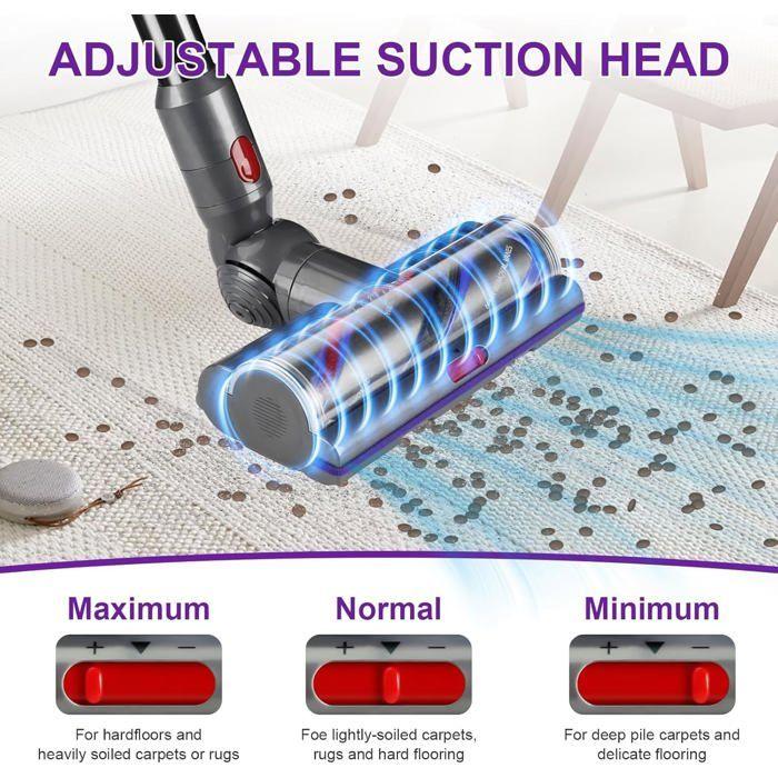 Dyson V11 V15 V10 V8 V7 High Torque Brush Motorized Anti-Tangle for Carpets and Hard Floors