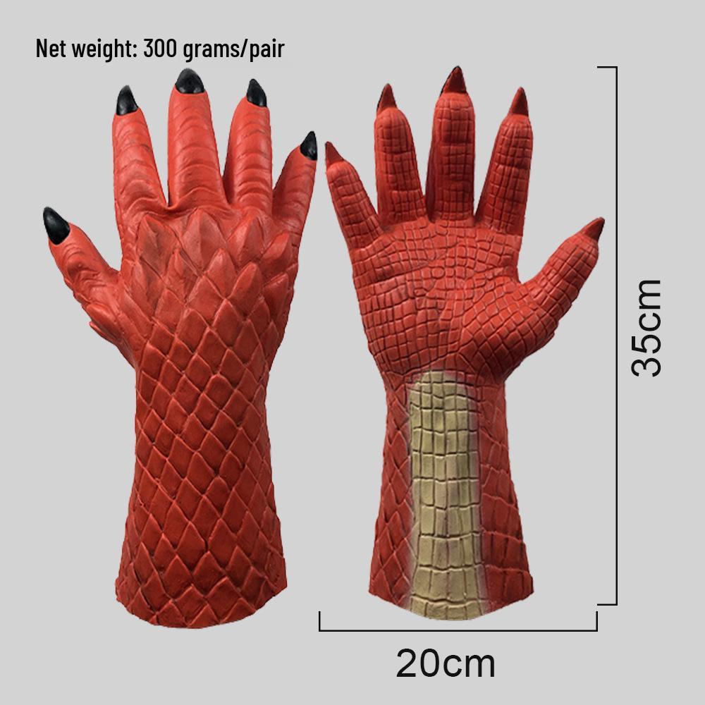 

Белиал Гримаса Капюшон и Перчатки Латексная Косплей Маска для Хэллоуин Вечеринки Розыгрышей