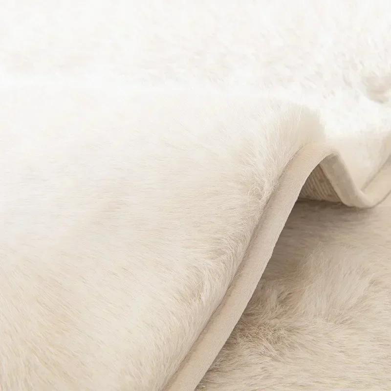Thicken Mink Plush Sofa Towel Winter Warm Sofa Covers L-shaped Sectional Non-slip Couch Slipcovers Washable Mat for Living Room