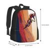 Retro Style Mountain Bike Poster : Good To The Last Drop Backpack For Student School Laptop Travel Bag Sheppard Fairey Style