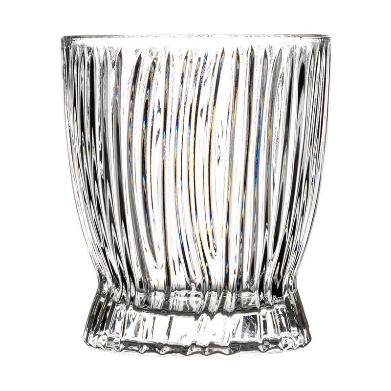OLOEY Vintage Striped Glass Tumbler