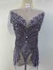 Halloween 3D Glass Corset Dress with Stretch Feature Halloween Sequined Corset with Rhinestone Motif Applique Sew-On Garment