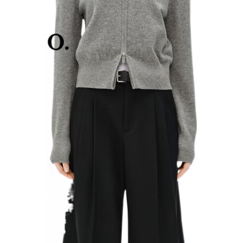 

MO&Co. Женские брюки с высокой талией и широкими штанинами с поясом M 165