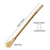 8Pcs/Set Coloful Stainless Steel Drinking Straws Washable Reusable Yerba Mate Spoon Filter Straw for Cocktail Bar Accessories