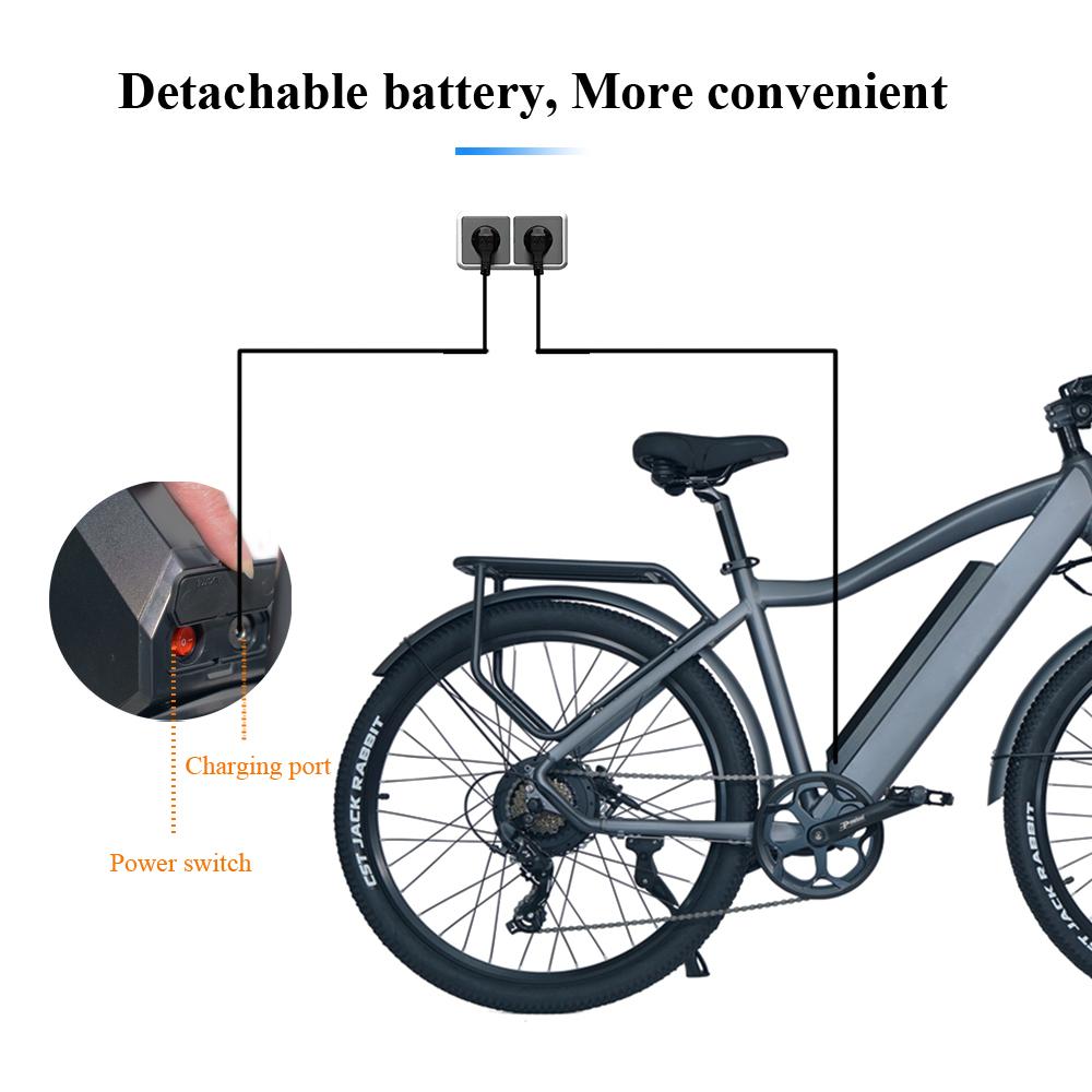 CMACEWHEEL F26 Electric Mountain Bike 500W 29 Inch Electric Bike for adult with 48V 18Ah Lithium Battery