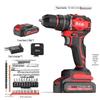 Zhigao 21V Brushless Cordless Multi-Function Impact Drill CN Plug (adapter Included)