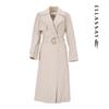 ELLASSAY Women's Slimming Mid-Length Trench Coat