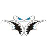 Car Stickers Road Bike Decorative Head Tube Shark Stickers Frame Decorative Concealer Anti-scratch Car Stickers