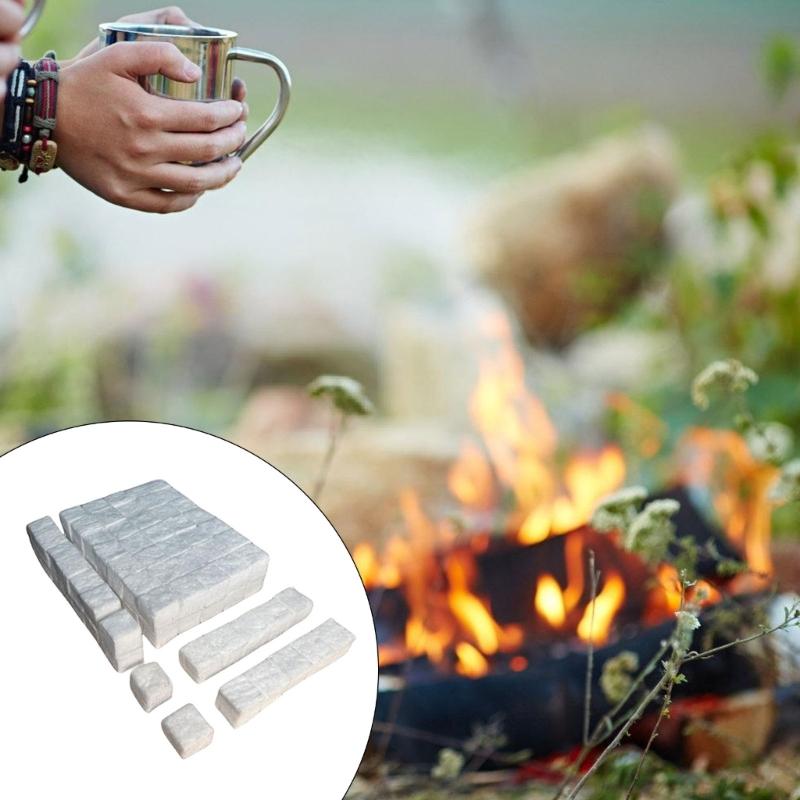 96Pcs Bioethanol Fuels Carbon Felt Wick Small Ceramic Wool Wick for Table Top Fire Pit, Bioethanol Fireplaces Easy To Use