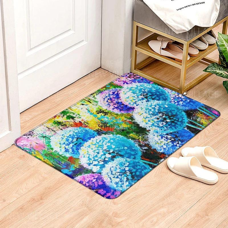 

Коврик для входа в дом Домашний коврик перед дверью Современный скандинавский стиль Коврик для комнаты Ванной Коврик для ног в ванную нескользящий коврик Кухонный коврик для впитывания воды 40cm x 60cm