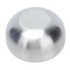 Sugar Bowl Stainless Steel Clear Lid Glossy Inbuilt Spoon Durable Rustproof Oxidation Resistance Sugar Container