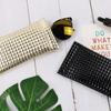 Leder Sonnenbrillenetui zum Zusammendrücken Tragbar Feder-Aufbewahrung Brillenetui Halter PU-Leder Sonnenbrillen Brillen Tasche Leseetui