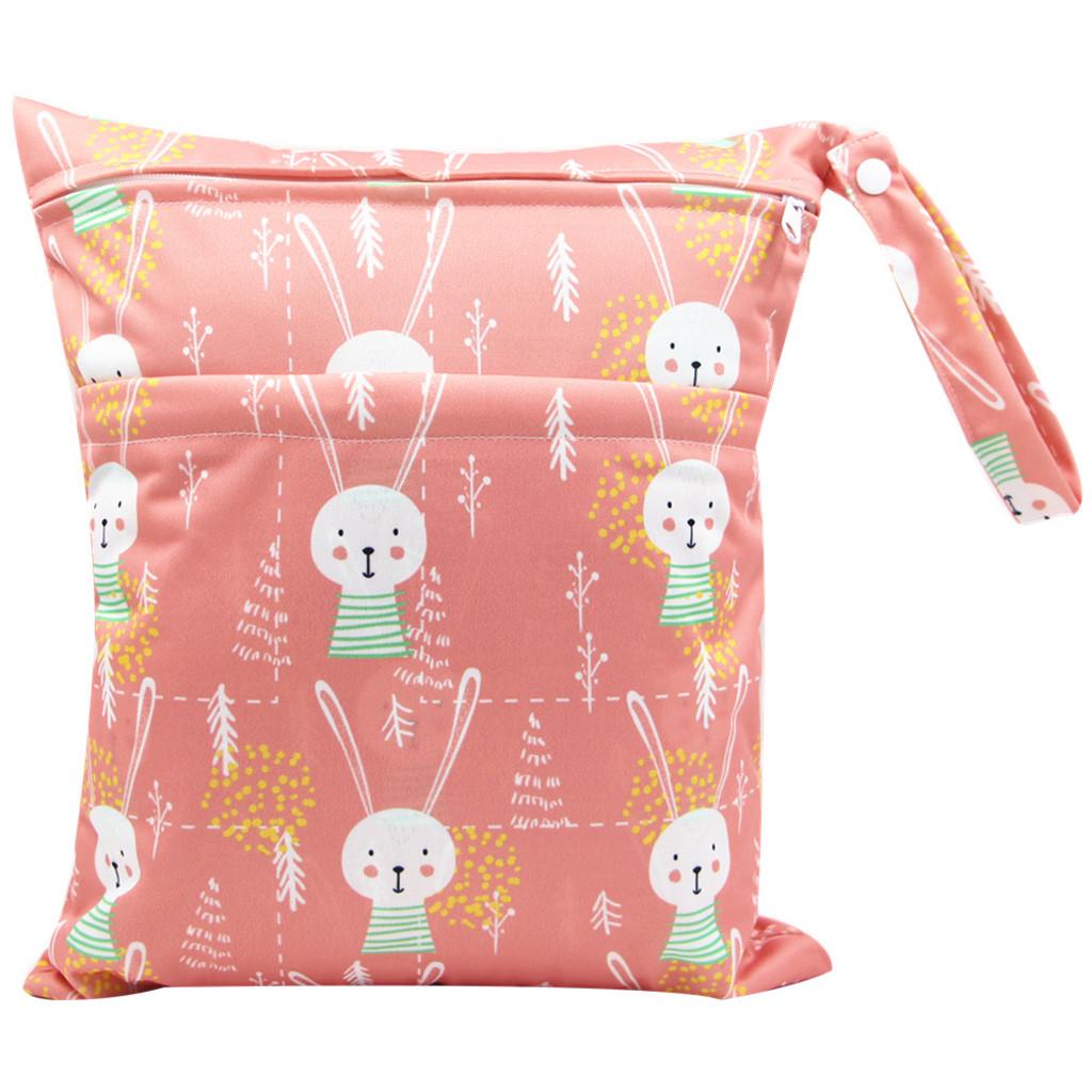 

Водонепроницаемые многоразовые детские тканевые сумки для подгузников, дорожные сумки для влажных и сухих подгузников на молнии 85