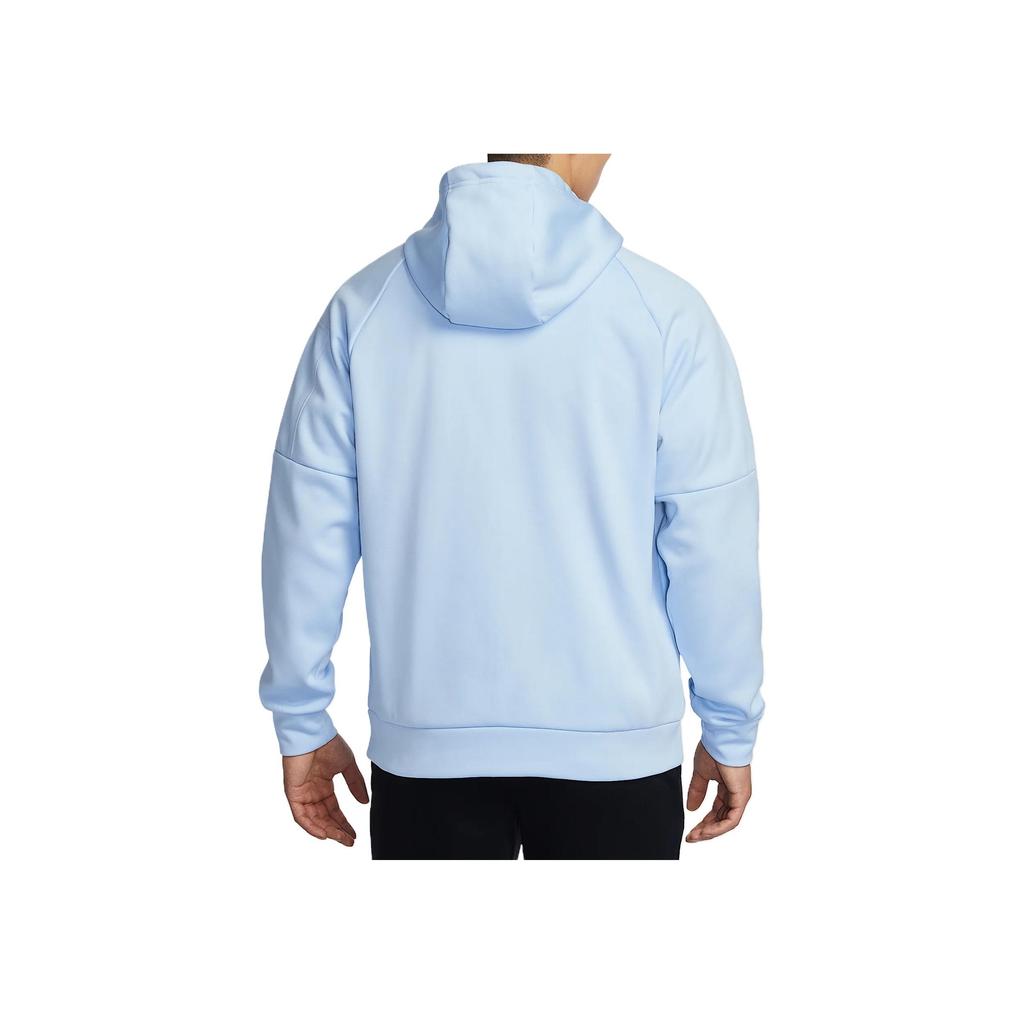 Nike Therma-Fit Flyknit Fleece Solid Color Raglan Long Sleeve Jacket Men Jacket Stone-Blue Black DQ4831441