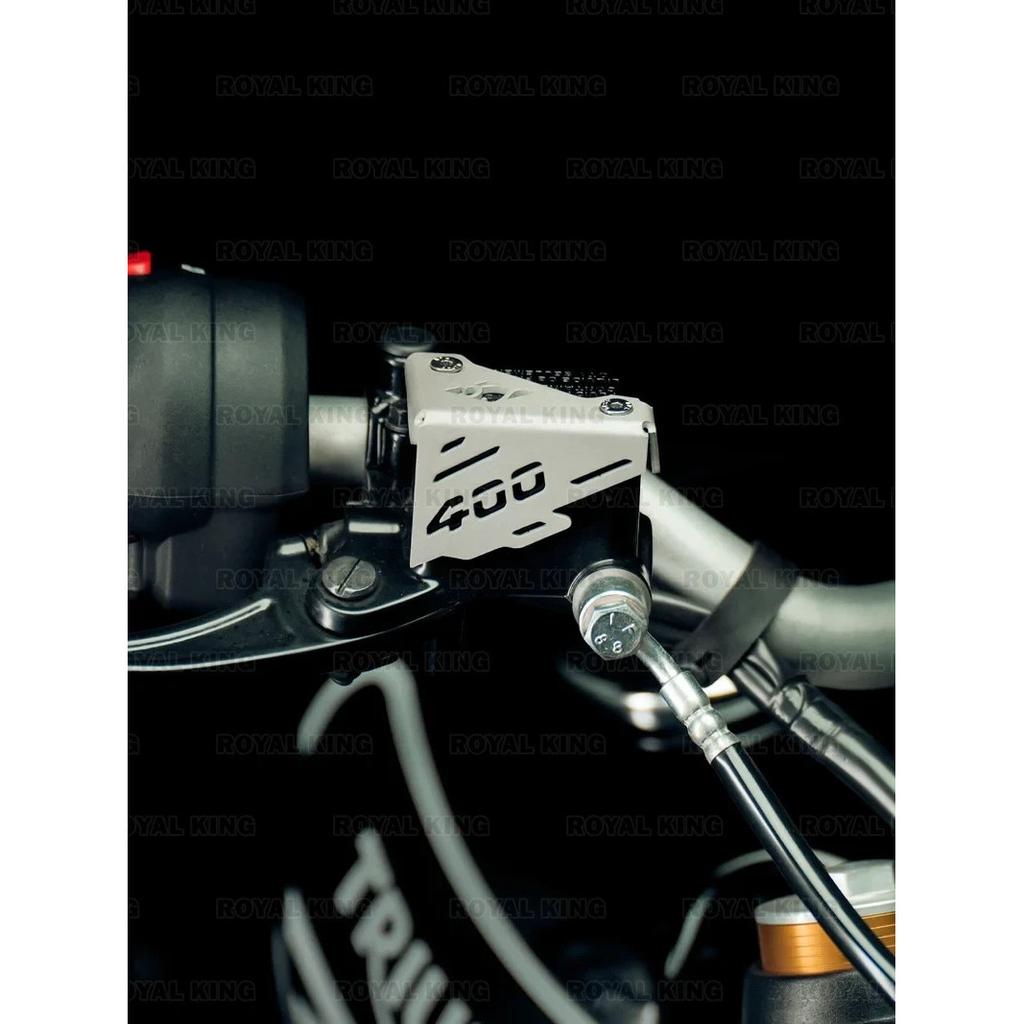 Fit For Triumph Speed "400 Silver Tricorn Front Oil Cap"