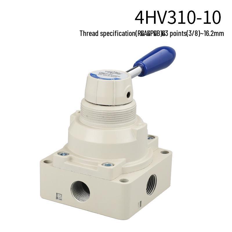 4HV210-0 Pneumatický ruční pákový ventil, 8cestný manuální ventil pro řízení vzduchu, Model K34R6-8/8D