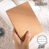 A6 Pocket Notebook 128 Sheets (256 Pages) Lined Blank/Grid Pages Thickened Kraft Paper Cover Compact Notepad