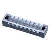 Dual Row Terminal Block With Screws Fixed Wiring Board Strip Block Terminal  Electrical