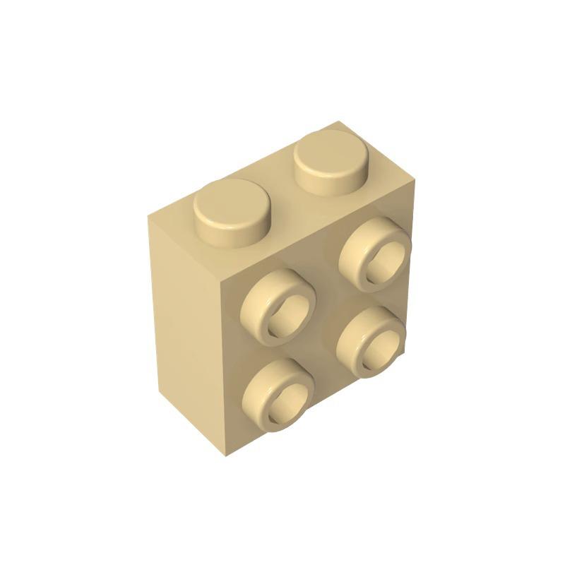 10PCS 22885 1x2x1 2/3 featuring Studs on 1 Side Block Moc Works With featuring Brick DO IT YOURSELF Children's Toy Assembly