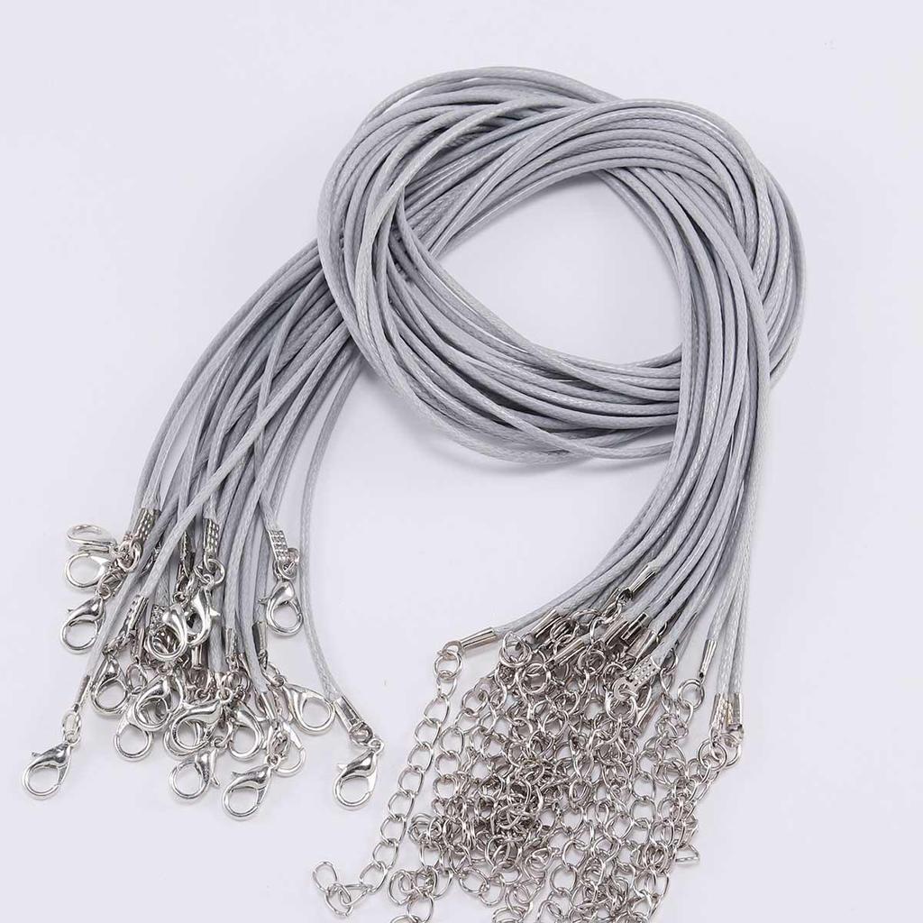 Korean Wax Line Jewelry Cord - 1.5mm Braided Necklace Rope 2023 Edition