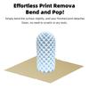 PEI Textured 264x276mm Build Plate For Anycubic Kobra X Plate Kobra S1 Combo Spring Steel Sheet For Anycubic KX 3D Printer Parts
